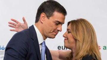 Susana Díaz y Pedro Sánchez