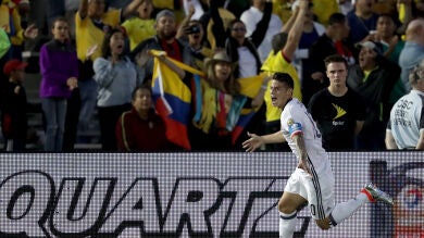 James Rodríguez, protagonista en la victoria de Colombia ante Paraguay