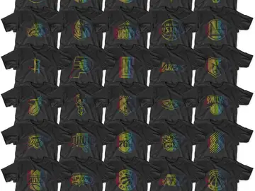 Las camisetas del mes del orgullo gay de la NBA Las camisetas del mes del orgullo gay de la NBA
