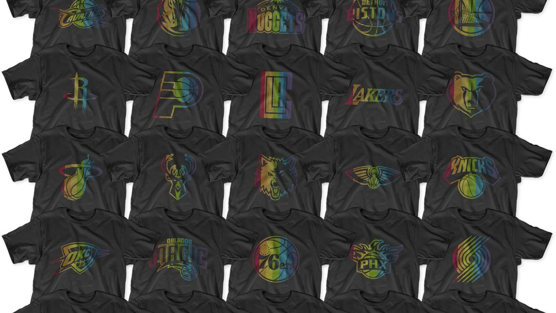 Las camisetas del mes del orgullo gay de la NBA Las camisetas del mes del orgullo gay de la NBA