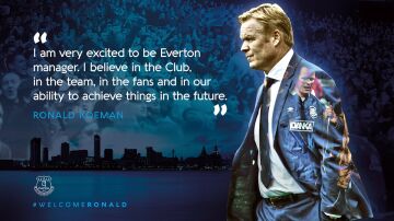 Ronald Koeman, nuevo entrenador del Everton