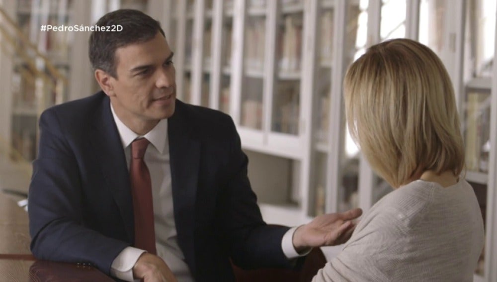 Frame 25.606955 de: Pedro Sánchez: "Quien sueña con la gran coalición es Pablo Iglesias"