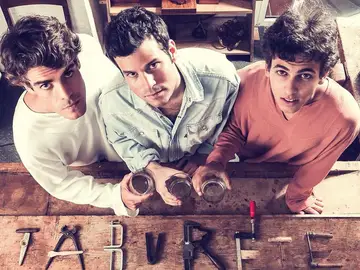 El grupo 'Taburete', en una foto promocional El grupo 'Taburete', en una foto promocional