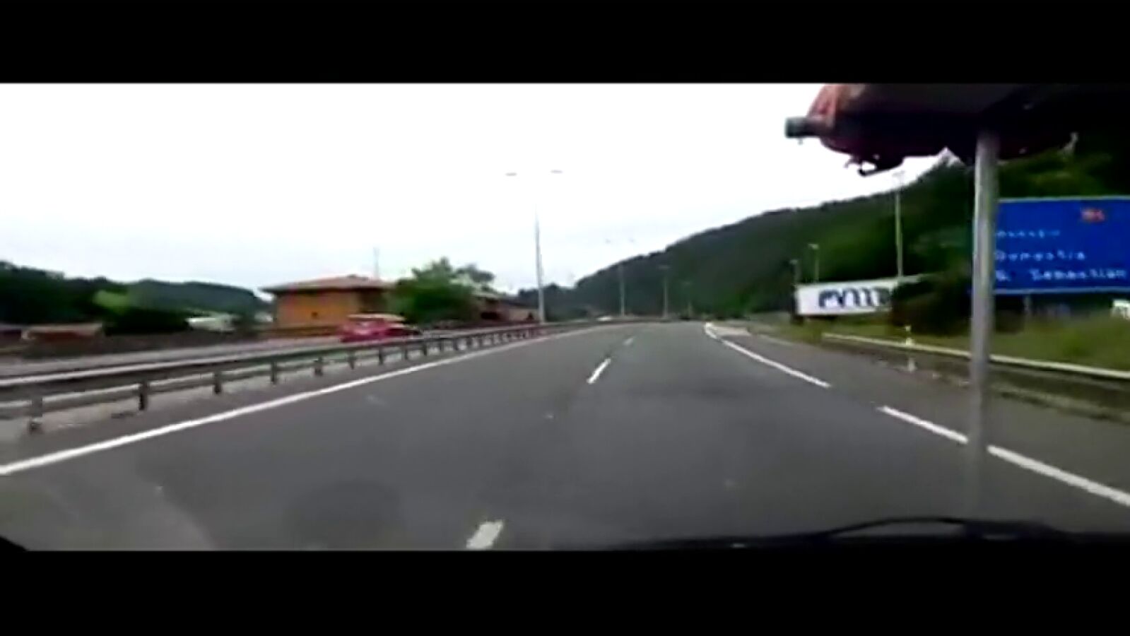Identificada la conductora que circuló en dirección contraria durante varios kilómetros en Guipuzkoa