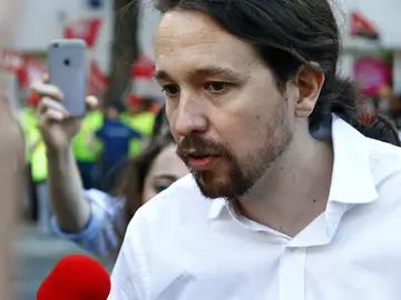 Pablo Iglesias, en Almería Pablo Iglesias, en Almería