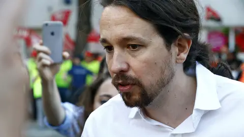 Pablo Iglesias, en Almería Pablo Iglesias, en Almería