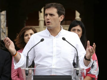 El candidato de Ciudadanos a la Presidencia de Gobierno, Albert Rivera