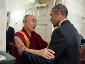 Obama recibe al Dalai Lama Obama recibe al Dalai Lama