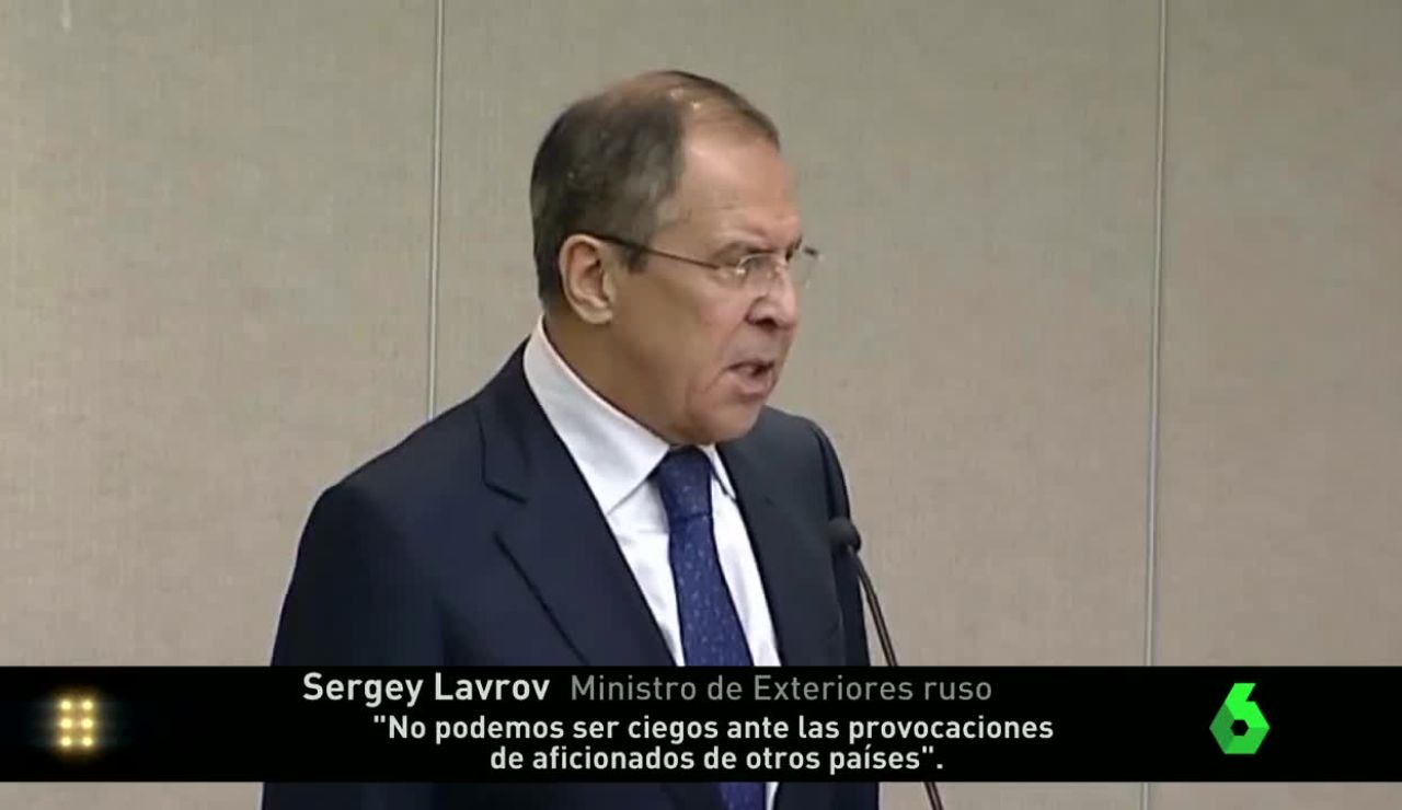 Lavrov, ministro de exteriores ruso, abre la guerra diplomática Francia Lavrov, ministro de exteriores ruso, abre la guerra diplomática Francia
