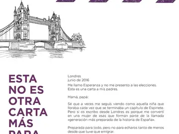 Carta de Podemos a los electores Carta de Podemos a los electores