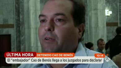 Declara ante el juez Cao de Benós, 