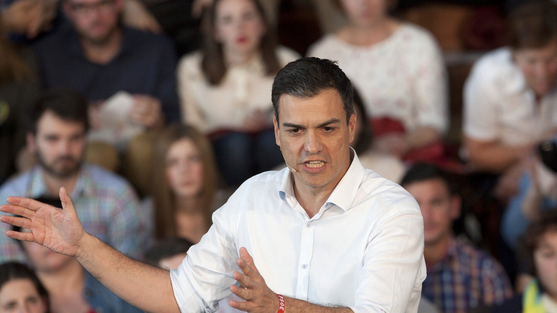 Pedro S&aacute;nchez, l&iacute;der del PSOE