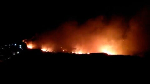 Incendio en Valencia