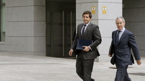 Miguel Blesa a su llegada a la Audiencia Nacional