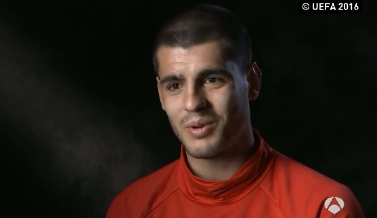 Álvaro Morata en entrevista con Antena 3 Álvaro Morata en entrevista con Antena 3