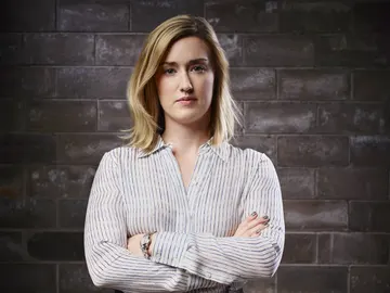 Ashley Johnson es la agente Patterson Ashley Johnson es la agente Patterson
