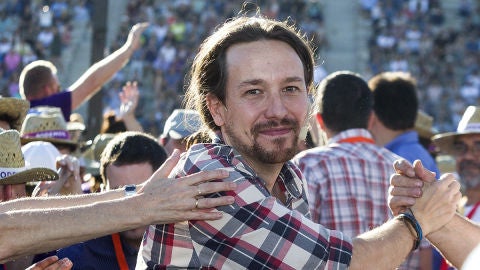 Pablo Iglesias en Baleares