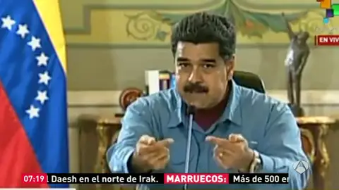 Frame 23.266995 de: Maduro solicitará se investigue en España la financiación ilegal de la oposición Frame 23.266995 de: Maduro solicitará se investigue en España la financiación ilegal de la oposición