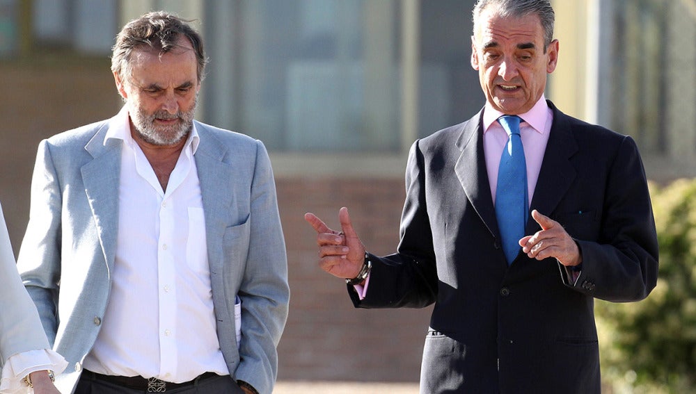 Mario Conde al salir de prisión