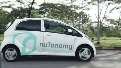 El primer taxi sin conductor circula ya en pruebas por Singapur