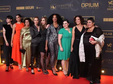 Las chicas de 'Vis a vis' en la alfombra roja Las chicas de 'Vis a vis' en la alfombra roja