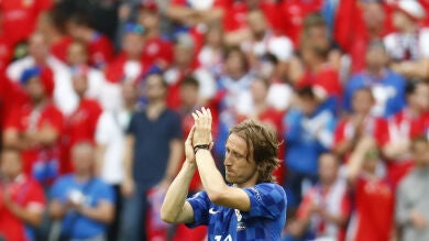 Modric, casi descartado para jugar el Croacia - España