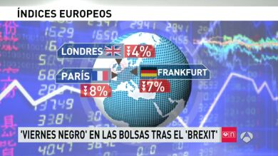 La Bolsa española mantiene las pérdidas a mediodía tras el 'brexit'