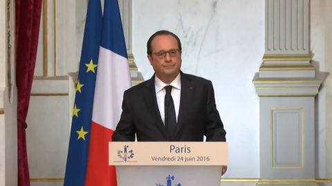Frame 2.649833 de: Hollande pide a la UE concentrarse en lo esencial ante la prueba del "brexit"