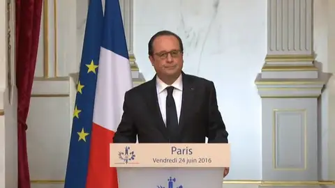 Frame 2.649833 de: Hollande pide a la UE concentrarse en lo esencial ante la prueba del "brexit" Frame 2.649833 de: Hollande pide a la UE concentrarse en lo esencial ante la prueba del "brexit"