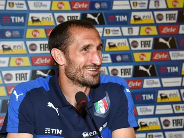 Giorgio Chiellini, en rueda de prensa Giorgio Chiellini, en rueda de prensa