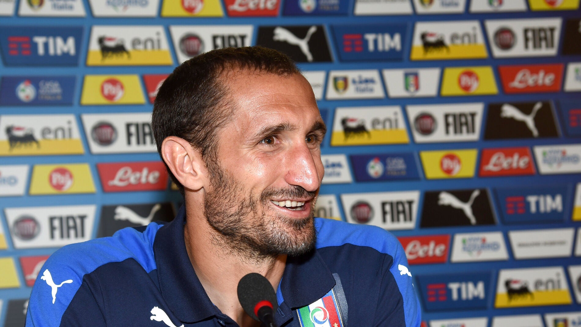 Giorgio Chiellini, en rueda de prensa