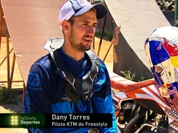 Dany Torres, piloto KTM de freestyle