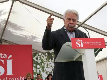 El expresidente del Gobierno, Felipe González El expresidente del Gobierno, Felipe González