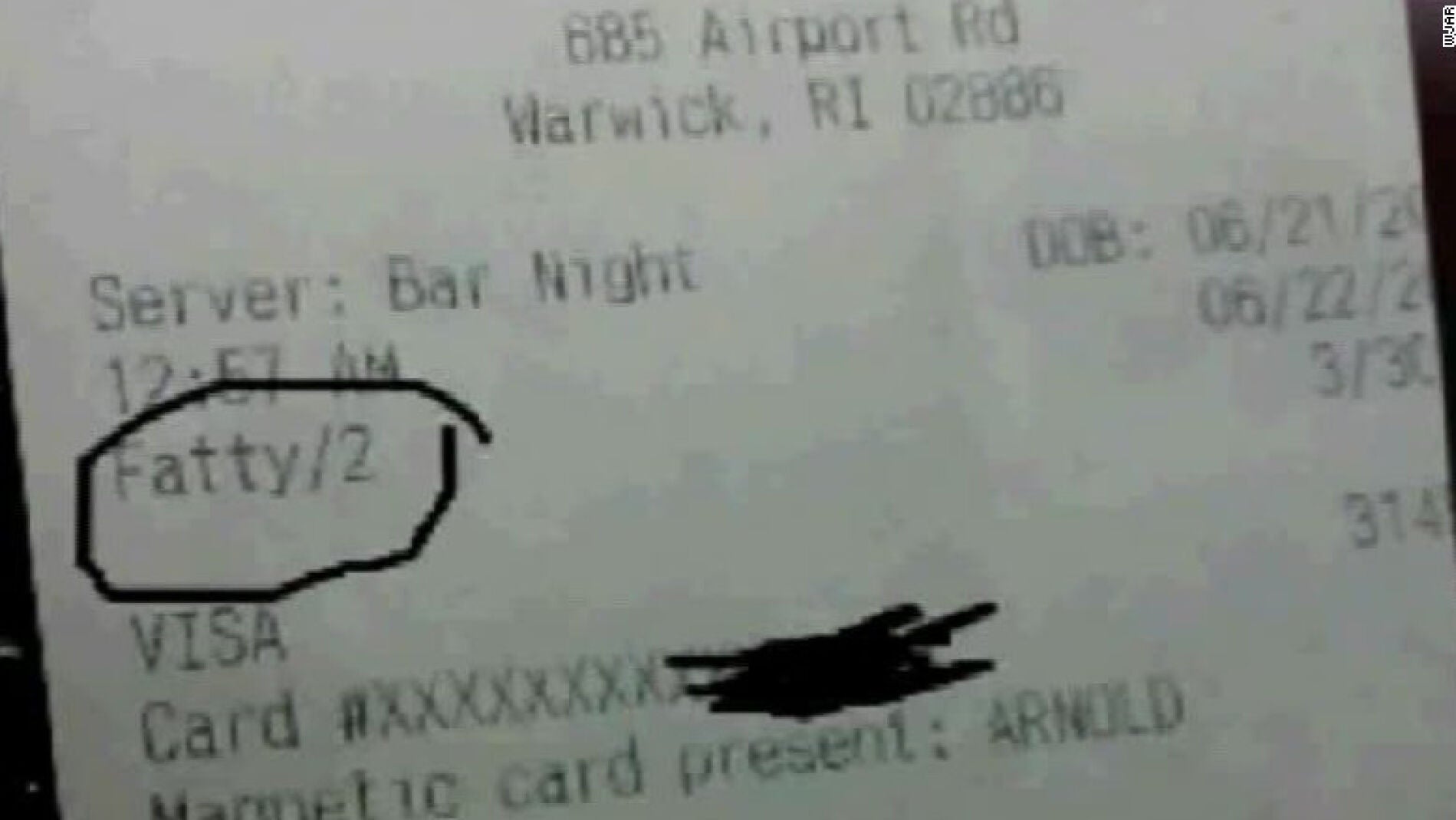 Ticket en el que llaman 'gordinfl&oacute;n' a un cliente