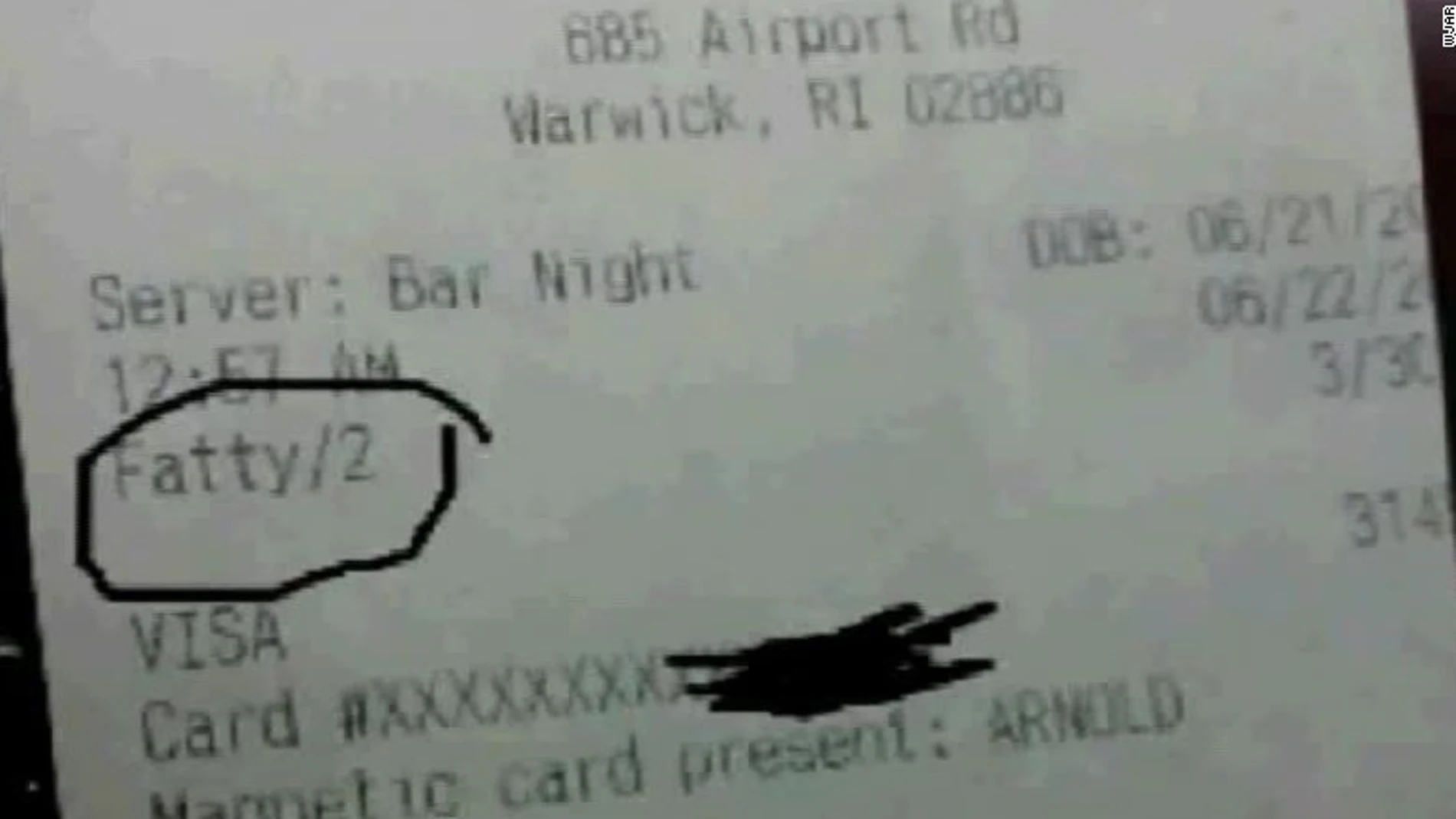 Ticket en el que llaman 'gordinflón' a un cliente Ticket en el que llaman 'gordinflón' a un cliente