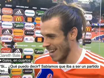 Gareth Bale, tras el partido ante Irlanda del Norte Gareth Bale, tras el partido ante Irlanda del Norte