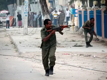 Asalto a un hotel de Mogadiscio Asalto a un hotel de Mogadiscio