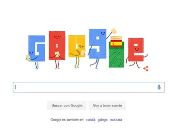 Doodle de las elecciones españolas Doodle de las elecciones españolas