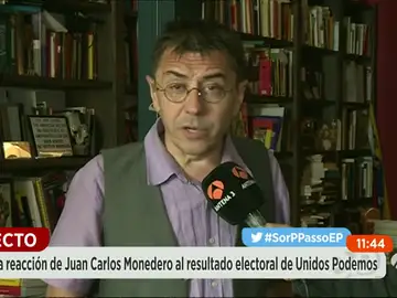 Frame 46.693402 de: Monedero dice que Unidos Podemos ha hecho una campaña "errónea", primando el marketing sobre el contenido Frame 46.693402 de: Monedero dice que Unidos Podemos ha hecho una campaña "errónea", primando el marketing sobre el contenido