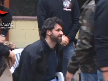 Ernesto Fazzalari, en el momento de su detención Ernesto Fazzalari, en el momento de su detención