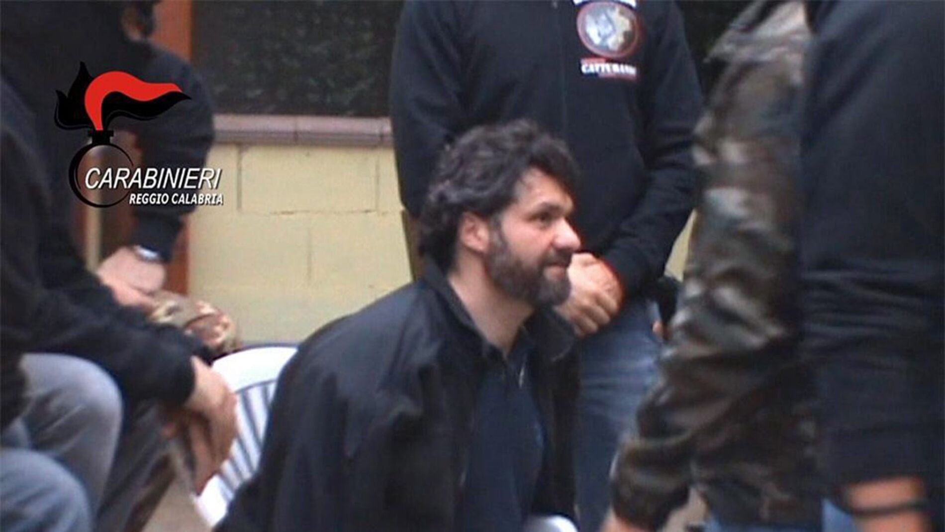 Ernesto Fazzalari, en el momento de su detenci&oacute;n