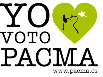 Logo del partido animalista Pacma Logo del partido animalista Pacma