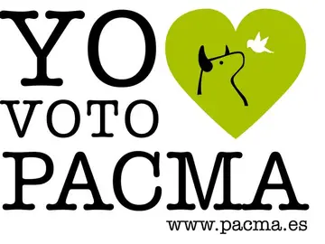 Logo del partido animalista Pacma Logo del partido animalista Pacma