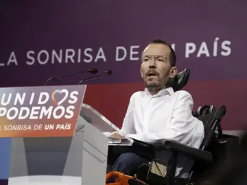 El secretario de Organización de Podemos, Pablo Echenique El secretario de Organización de Podemos, Pablo Echenique