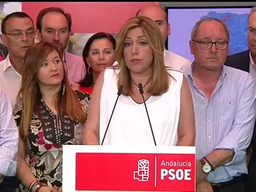 Frame 6.848238 de: Susana Díaz: “Nos ha restado credibilidad la hipótesis de que pudiéramos alcanzar el gobierno mediante un acuerdo con Podemos” Frame 6.848238 de: Susana Díaz: “Nos ha restado credibilidad la hipótesis de que pudiéramos alcanzar el gobierno mediante un acuerdo con Podemos”