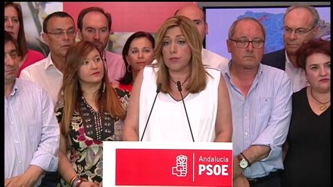 Frame 6.848238 de: Susana D&iacute;az: &ldquo;Nos ha restado credibilidad la hip&oacute;tesis de que pudi&eacute;ramos alcanzar el gobierno mediante un acuerdo con Podemos&rdquo;