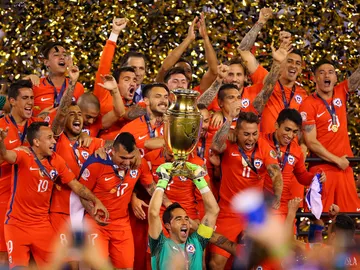 Chile levanta su segunda Copa América Chile levanta su segunda Copa América