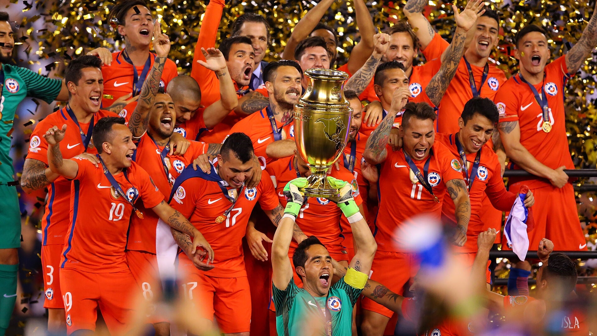 Chile levanta su segunda Copa Am&eacute;rica