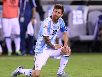 Messi, durnate un partido con la selección argentina Messi, durnate un partido con la selección argentina