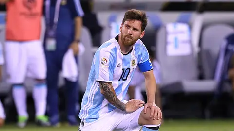 Messi, durnate un partido con la selección argentina Messi, durnate un partido con la selección argentina